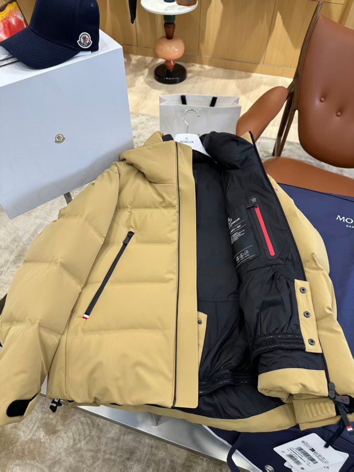 1:1 quality version Grenoble Matte Stand Collar Hooded Technical Outdoor Ski Down Jacket 3 colors 29468530