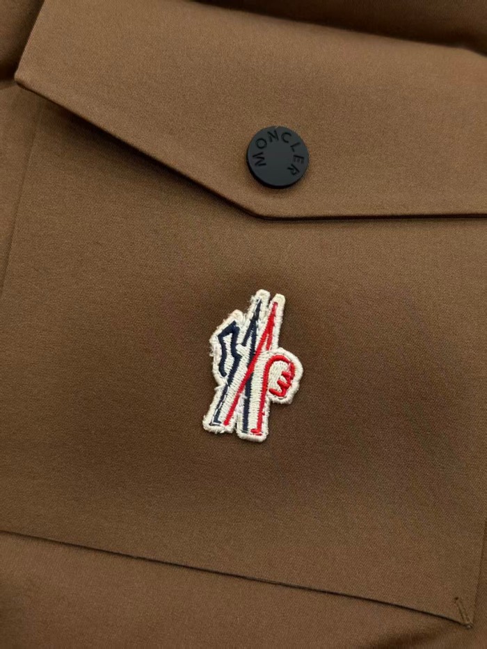 1:1 quality version Grenoble Matte Detachable Hood Badge High Performance Ski Down Jacket 2 colors 29468356