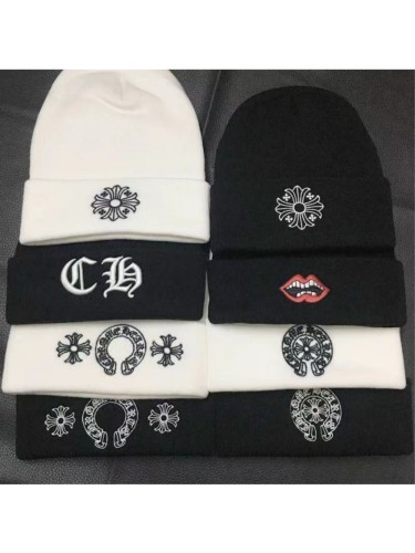 [50% Off]Horseshoe Loop Embroidered Knit beanie 8 colors 27003953