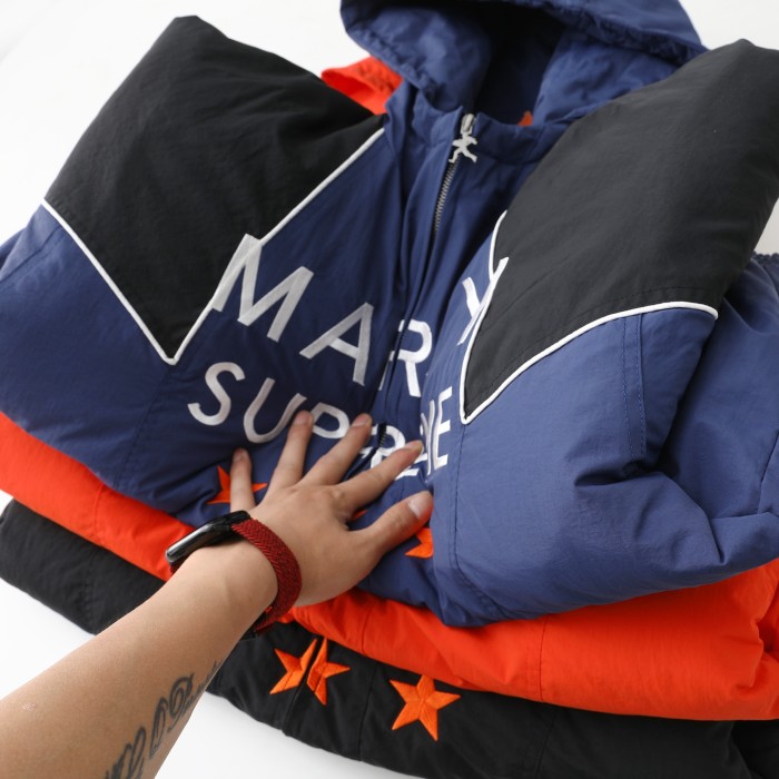 Nahmias Collaboration Chest Badge Letter Star Graphic Unisex Padded Jacket 4 colors 29477590
