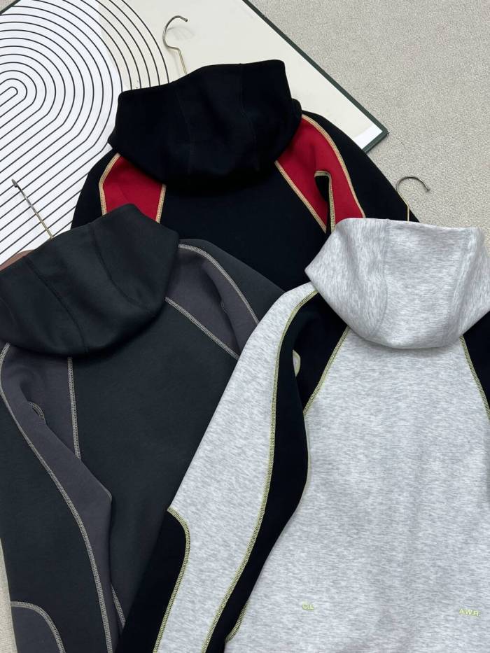 NOCTA Color Block Contrast Stitch Zip Hoodie & Pants Set 3 colors 29482114