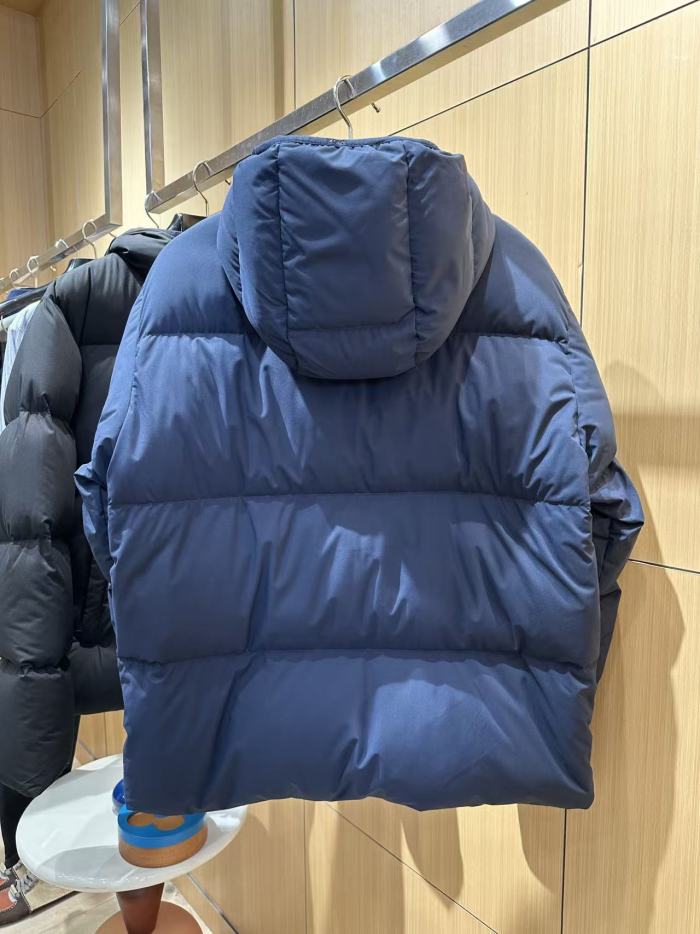 1:1 quality version CD Embroidered Logo Hooded Quilted Down Jacket 2 colors 29481998