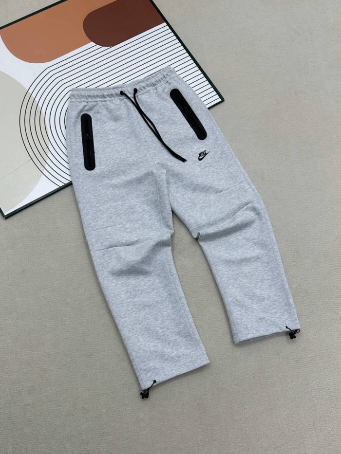 Tech Fleece Bonded Zip Pocket Hooded Sports Hoodie & Pants Set 2 colors 29482208