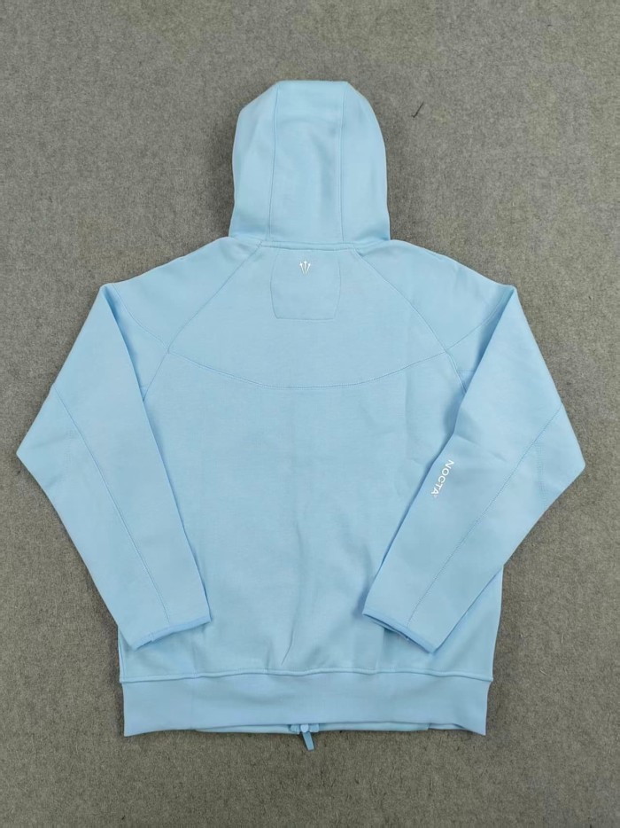 1:1 quality version Logo Printed Solid Color Casual Hoodie& pants set 6 colors