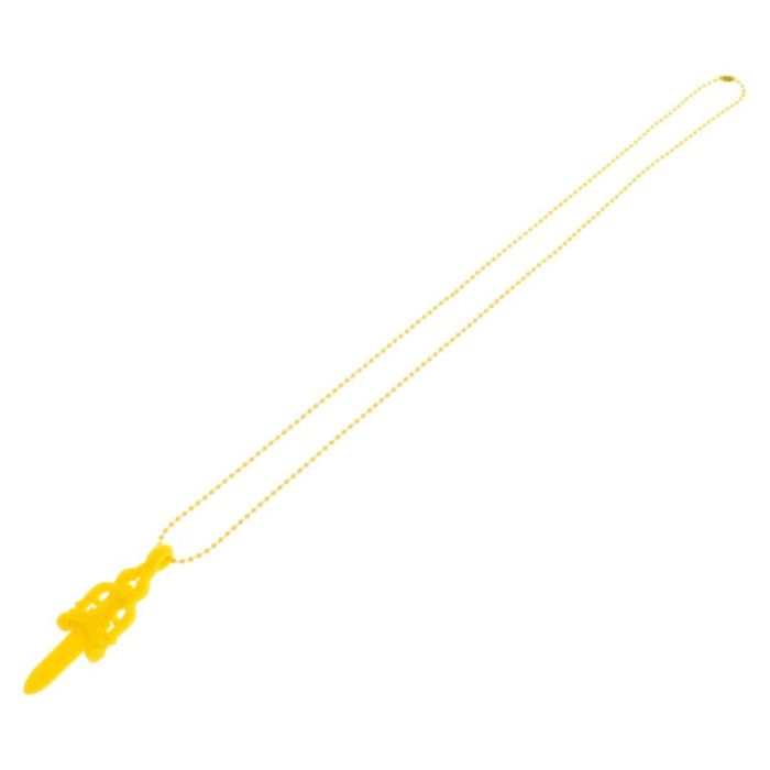 [50% Off]Macaron Multicolor Resin Sword Necklace 7 colors[【with dust bags】27316404
