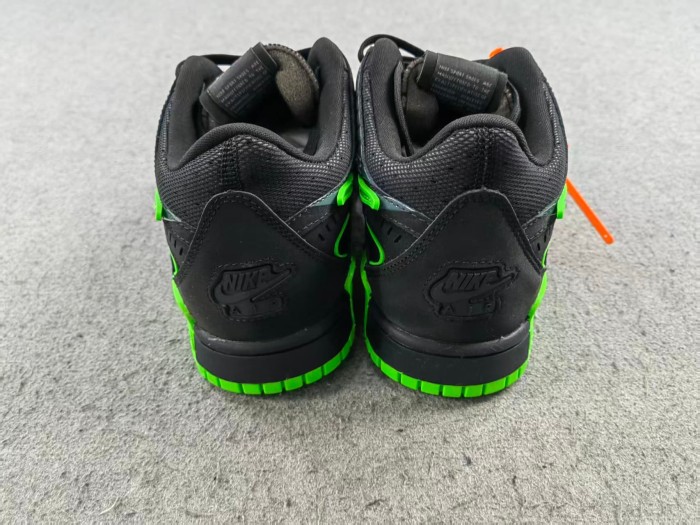 N  Air Rubber Dunk Low OW Green Strike CU6015-001
