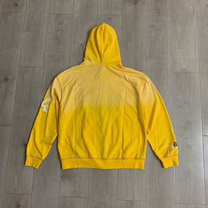 Vintage Sun and Moon Chenille Appliqué Letter Full-Zip Unisex Hoodie 3 colors 29489077