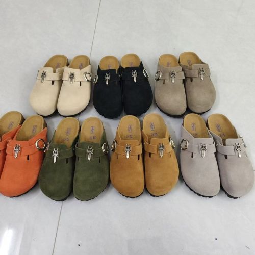 Birkenstock Collaboration Sterling Silver Dagger Suede Toe-Cap Mule Clogs 7 colors 29491451