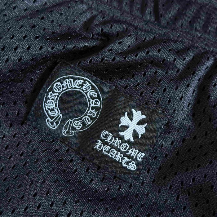 1:1 quality version Mesh Side Slit Gothic Letter Back Number 22 Patch Print Sports Shorts for girls 29495186