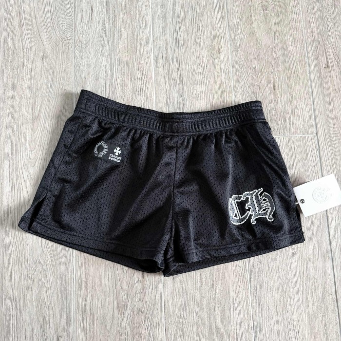 1:1 quality version Mesh Side Slit Gothic Letter Back Number 22 Patch Print Sports Shorts for girls 29495186