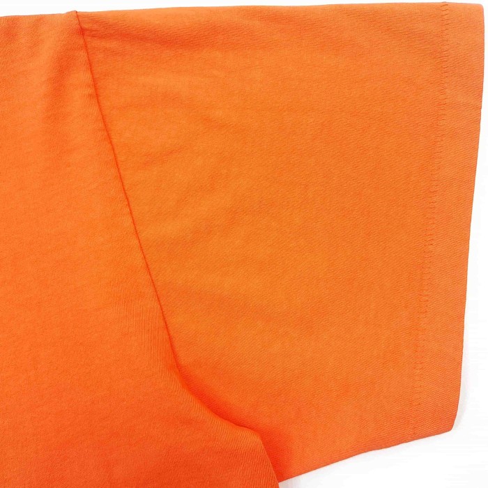 1:1 quality version Orange Wash Vintage Pocket Zoom Graffiti Letter Print T-shirt 29494979