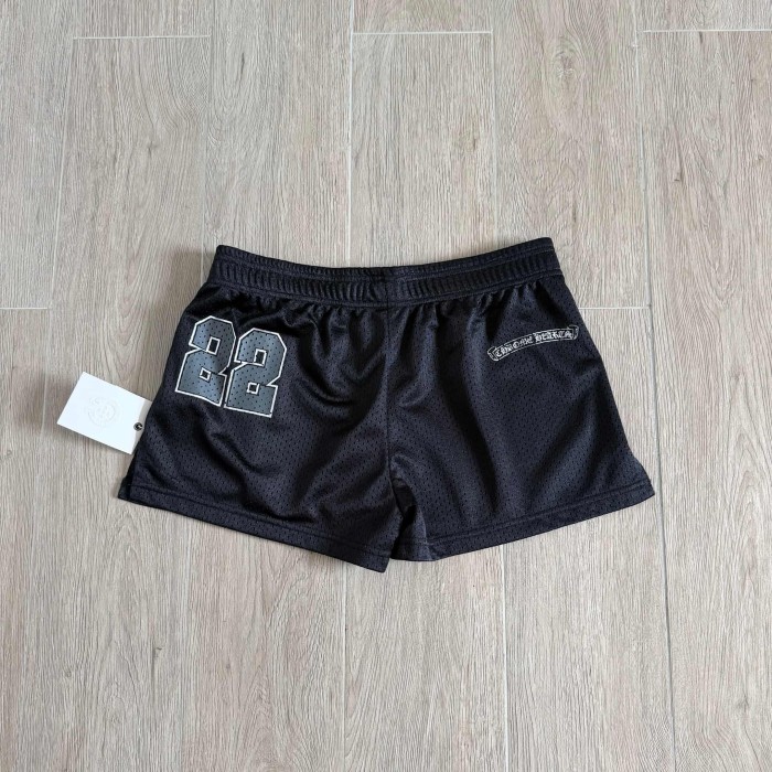 1:1 quality version Mesh Side Slit Gothic Letter Back Number 22 Patch Print Sports Shorts for girls 29495186