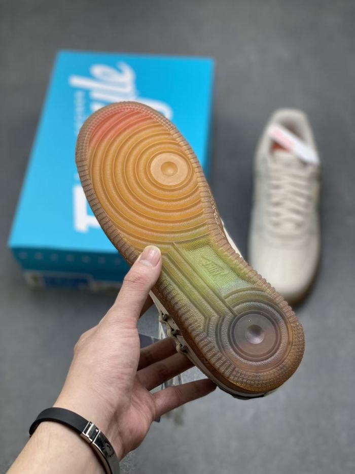1:1 quality version Air Force 1 Low Oatmeal Botanical Garden Graphic Gum Sole Sneakers 29498202