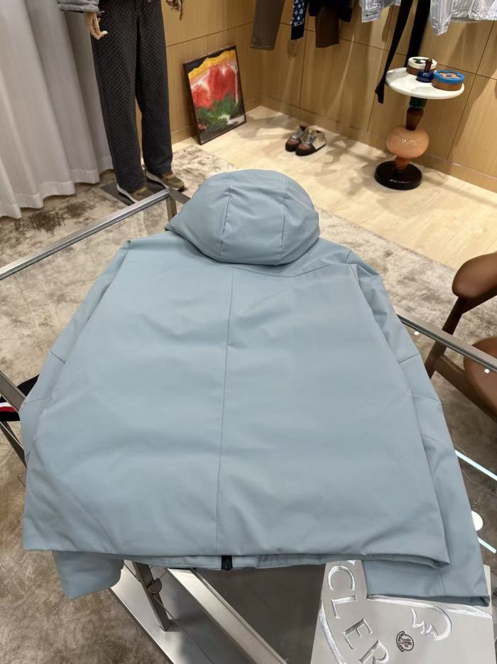 1:1 quality version Embossed Monogram Hooded Drawstring Wind Down Puffer Jacket 2 colors 29504118