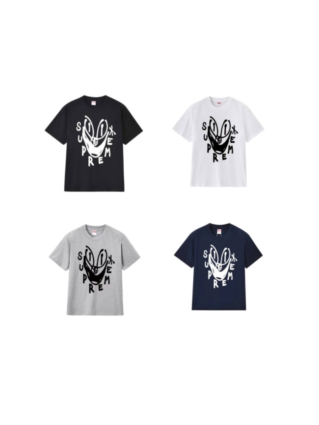 Graffiti Smiley Quirky Print Unisex BasicTee 5 colors 29510951