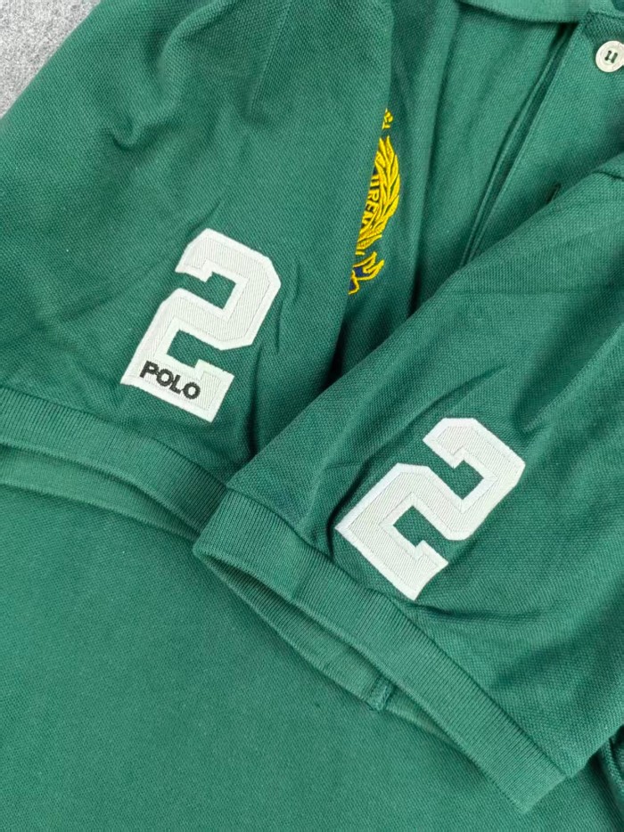 City Letter Logo Embroidered Polo shirt 22 colors