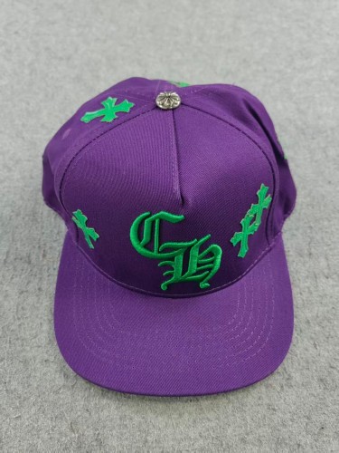 Embroidered Sanskrit letters and leather cross Flat brim cap  2 colors