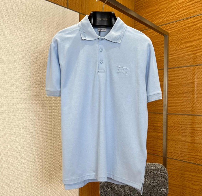 1:1 quality version Solid Color Embroidered Equestrian Knight Logo Polo Shirt 2 colors 29105602
