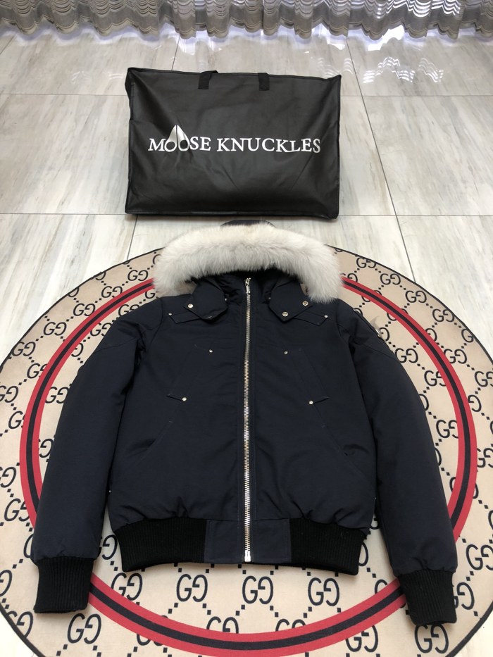 1:1 quality version Silver Scissors Fur Collar Short Down Jacket 4 colors without Storage Bag 28594990