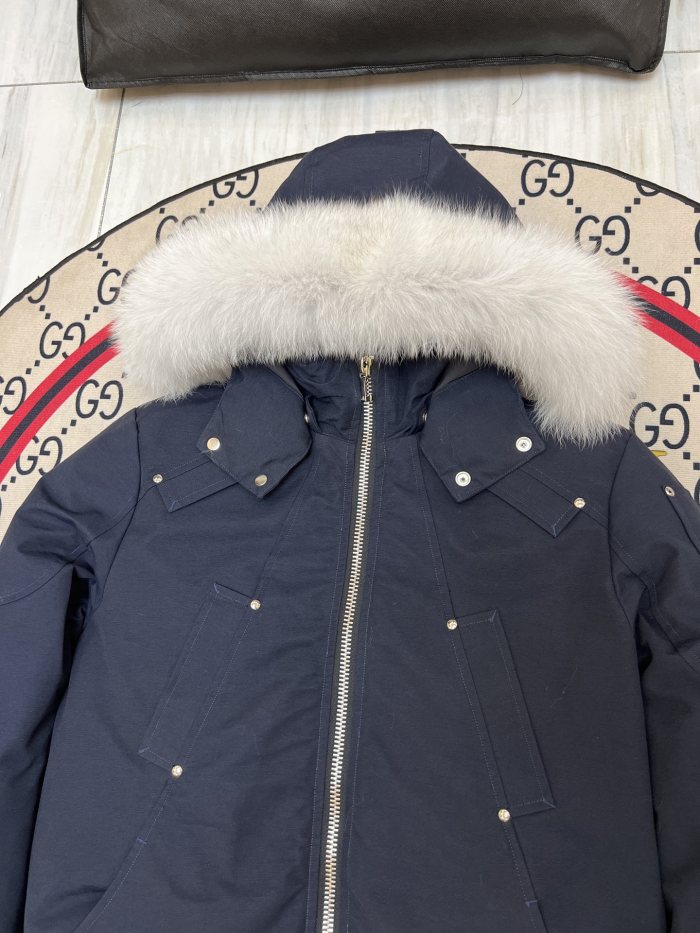 1:1 quality version Silver Scissors Fur Collar Short Down Jacket 4 colors without Storage Bag 28594990
