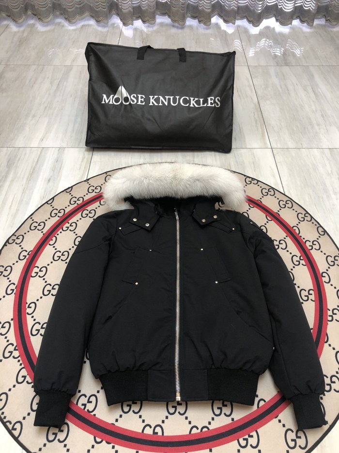 1:1 quality version Silver Scissors Fur Collar Short Down Jacket 4 colors without Storage Bag 28594990