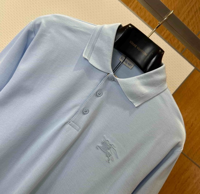 1:1 quality version Solid Color Embroidered Equestrian Knight Logo Polo Shirt 2 colors 29105602