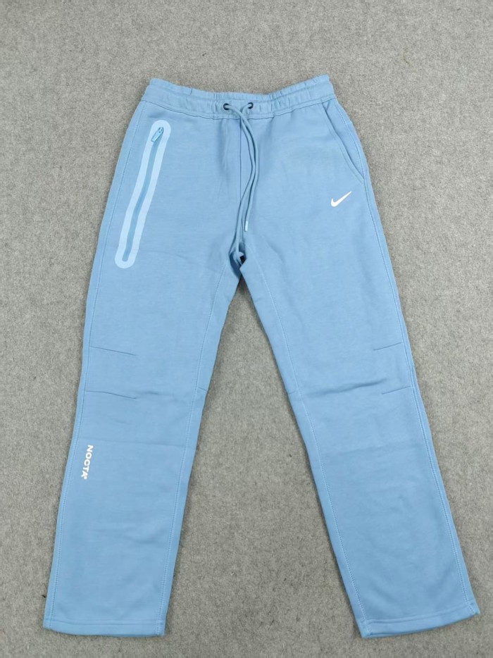 NOCTA Tech Fleece Solid Color Bonded Zip Pocket Hooded Sports Hoodie & Pants Set 2 colors 29482390