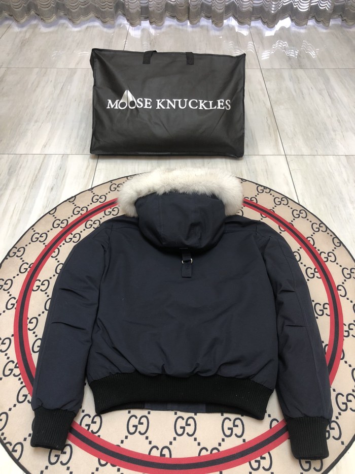 1:1 quality version Silver Scissors Fur Collar Short Down Jacket 4 colors without Storage Bag 28594990