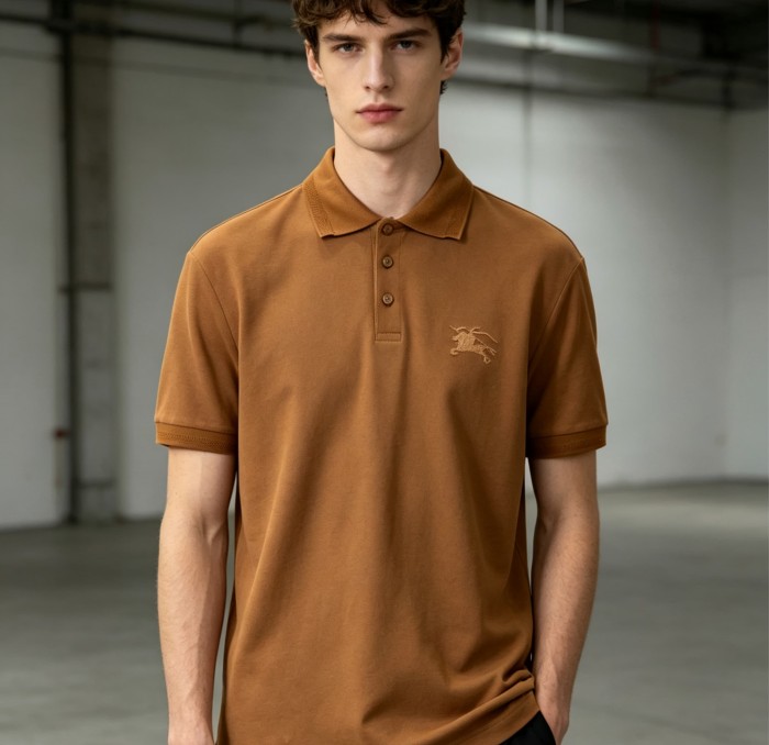 1:1 quality version Solid Color Embroidered Equestrian Knight Logo Polo Shirt 2 colors 29105602