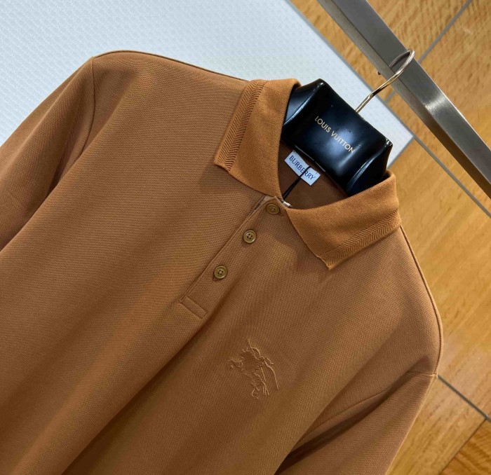 1:1 quality version Solid Color Embroidered Equestrian Knight Logo Polo Shirt 2 colors 29105602