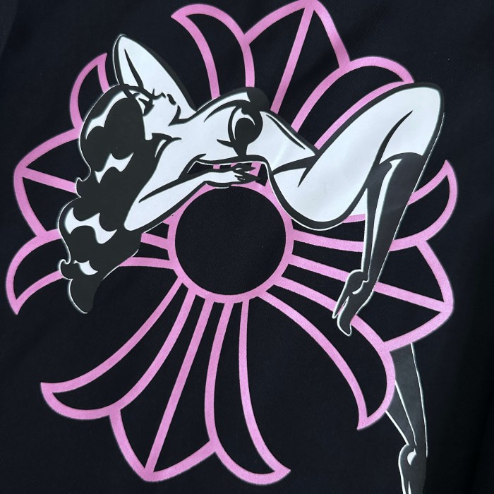 1:1 quality version Deadly Doll X Dancer Gradient Gothic Full Sleeve Tattoo Zip Drawstring Hoodie 29530810