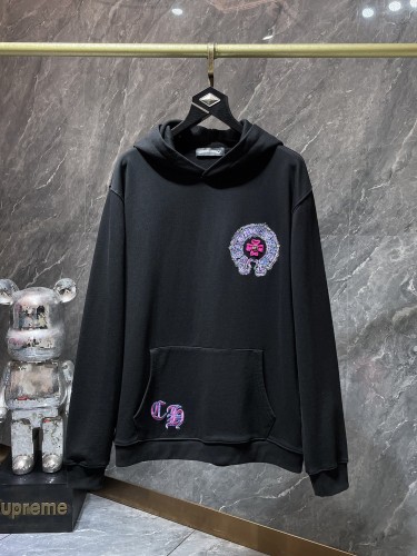 Horseshoe Sanskrit Cross Handmade Patch Embroidery Hoodie 2 colors 29533471