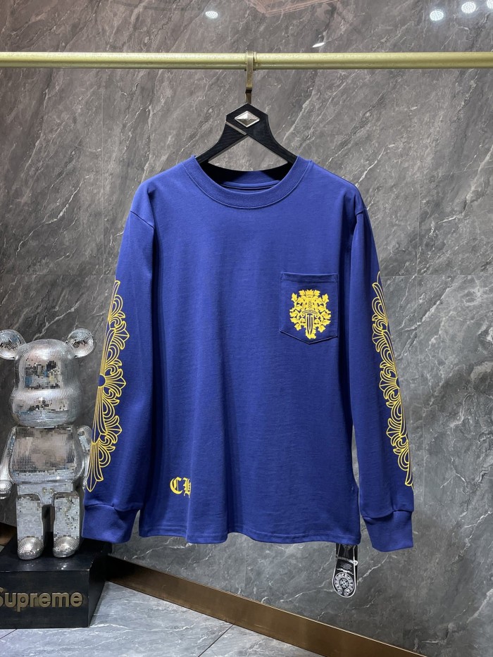 Yellow Horseshoe Sword Kirin Arm Long Sleeve Tee 29533465
