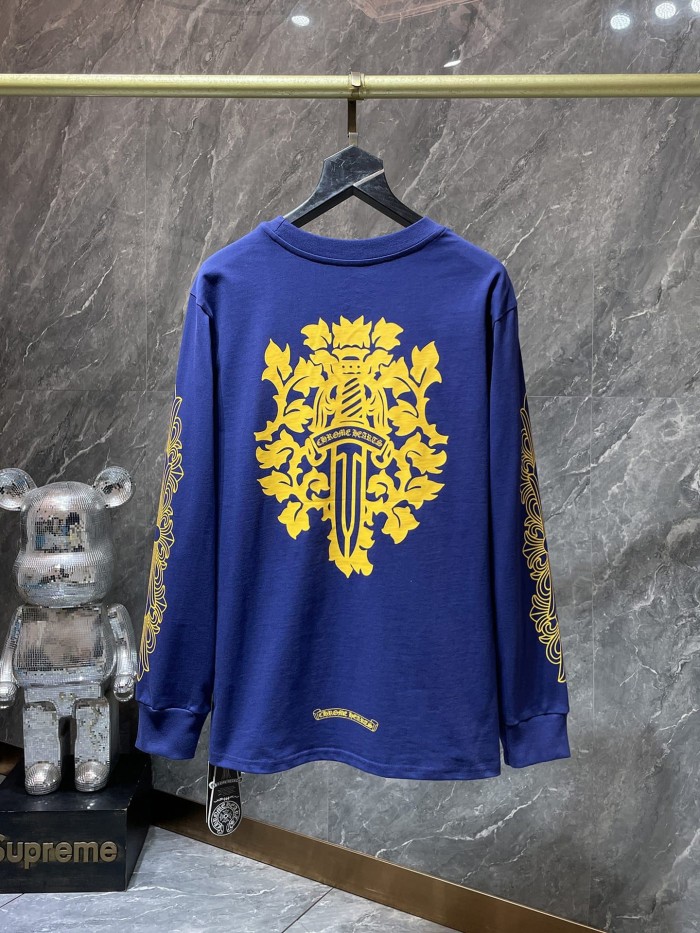 Yellow Horseshoe Sword Kirin Arm Long Sleeve Tee 29533465