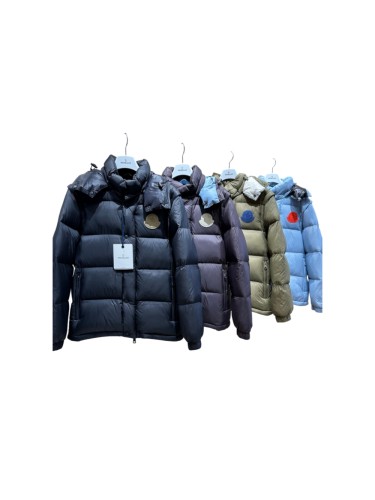 1:1 quality version Badge Detachable Sleeve One Garment Two Wear Hooded Down Jacket 4 colors 29535532