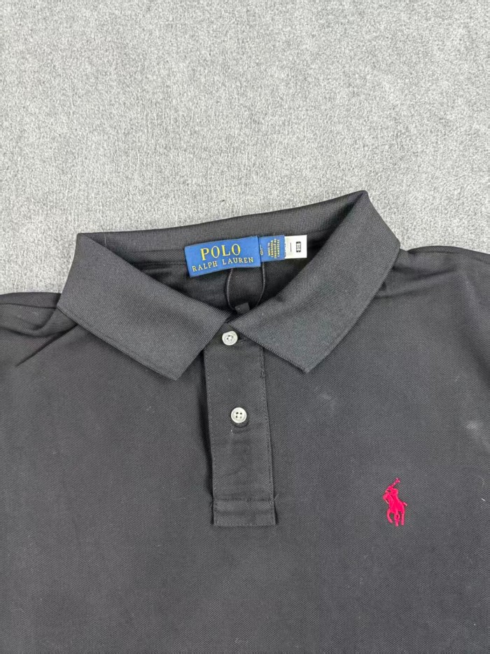 27972788 Classic embroidered logo lapel polo shirt 12 colors