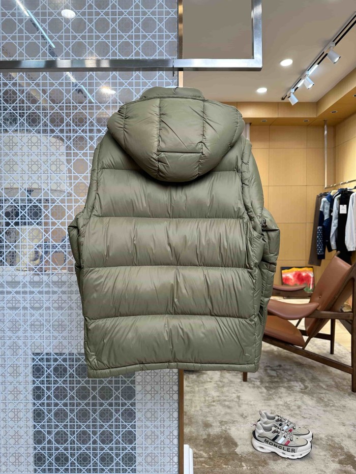1:1 quality version Badge Detachable Sleeve One Garment Two Wear Hooded Down Jacket 4 colors 29535532