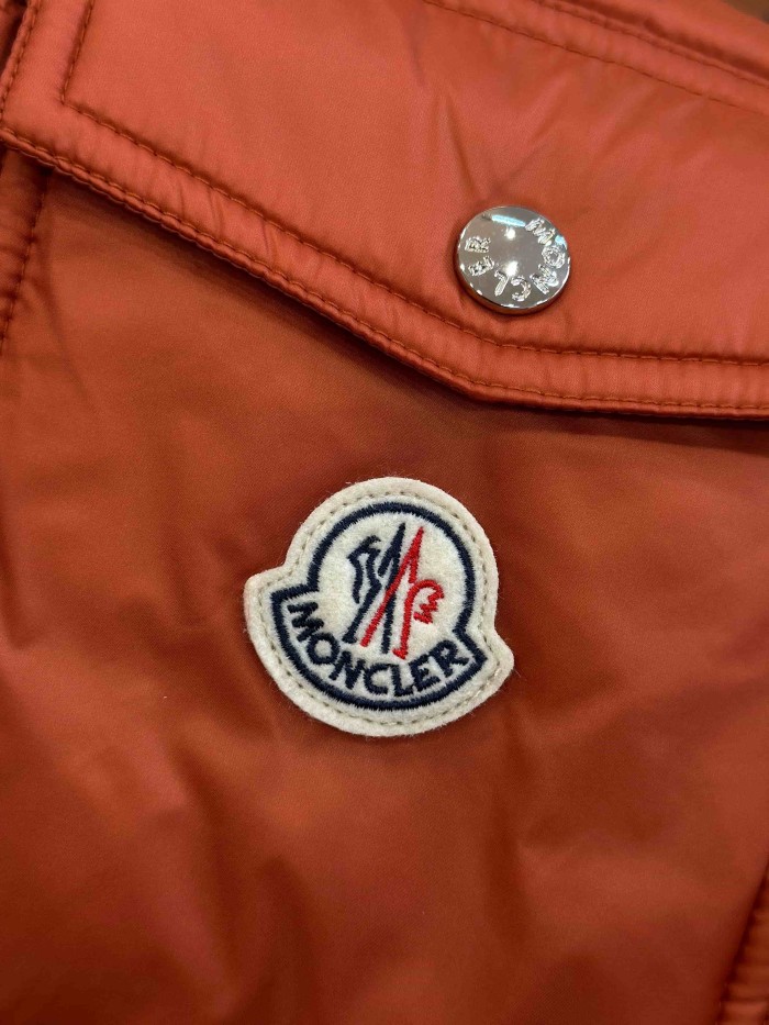 1:1 quality version Shiny Nylon Pocket Logo Detachable Hooded Down Jacket 4 colors 29535440