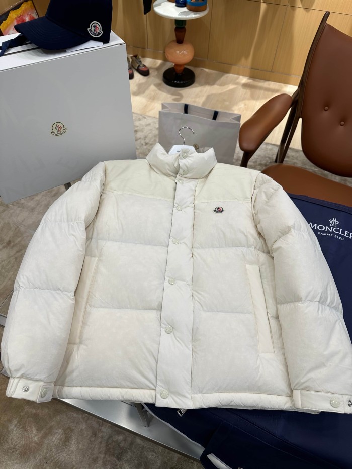 1:1 quality version Logo Detachable Sleeve Two Way Wear Stand Collar Down Jacket 2 colors 29535421