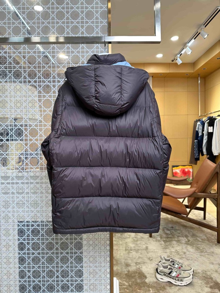 1:1 quality version Badge Detachable Sleeve One Garment Two Wear Hooded Down Jacket 4 colors 29535532