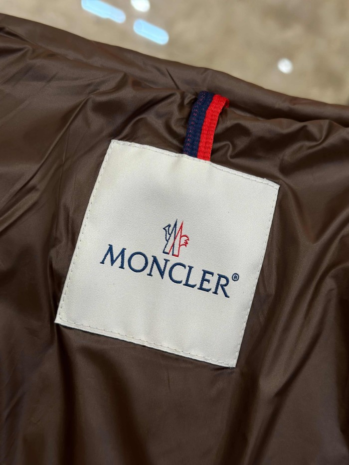 1:1 quality version Logo Detachable Sleeve Two Way Wear Stand Collar Down Jacket 2 colors 29535421