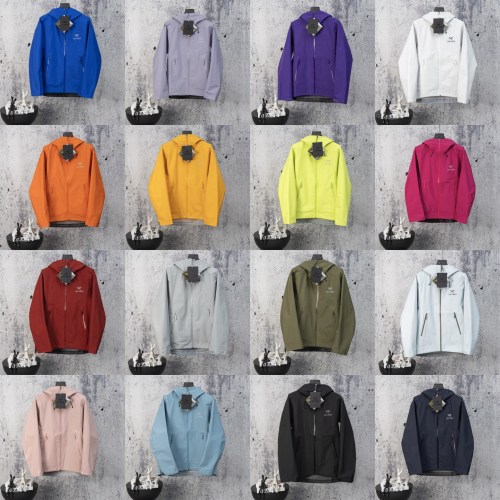 Outdoor Waterproof Hard Shell Fully Taped Seams Hiking Jacket Coat 16 colors 29542365