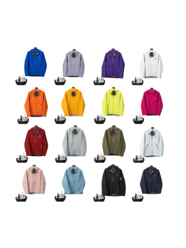 Outdoor Waterproof Hard Shell Fully Taped Seams Hiking Jacket Coat 16 colors 29542365