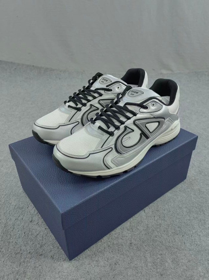 1:1 quality version B30 Leather and mesh fabric patchwork reflective sneakers 35 colors 27736899