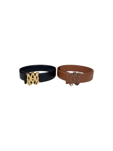 1:1 quality version Smooth Leather MA Thorn Logo Buckle Mens Belt 2 colors【Width 3.8 cm】29543509