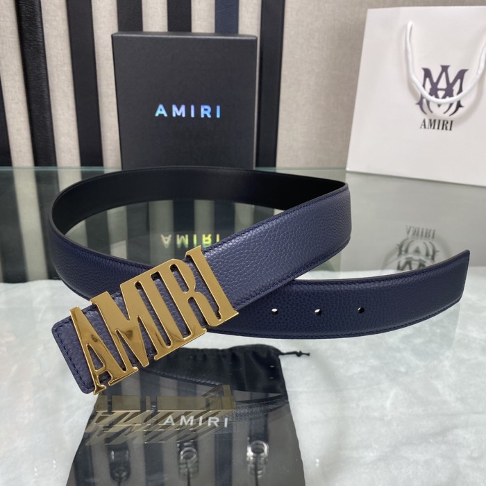 1:1 quality version Pebbled Leather Letter Buckle Mens Belt 4 colors【Width 3.8 cm】29543607