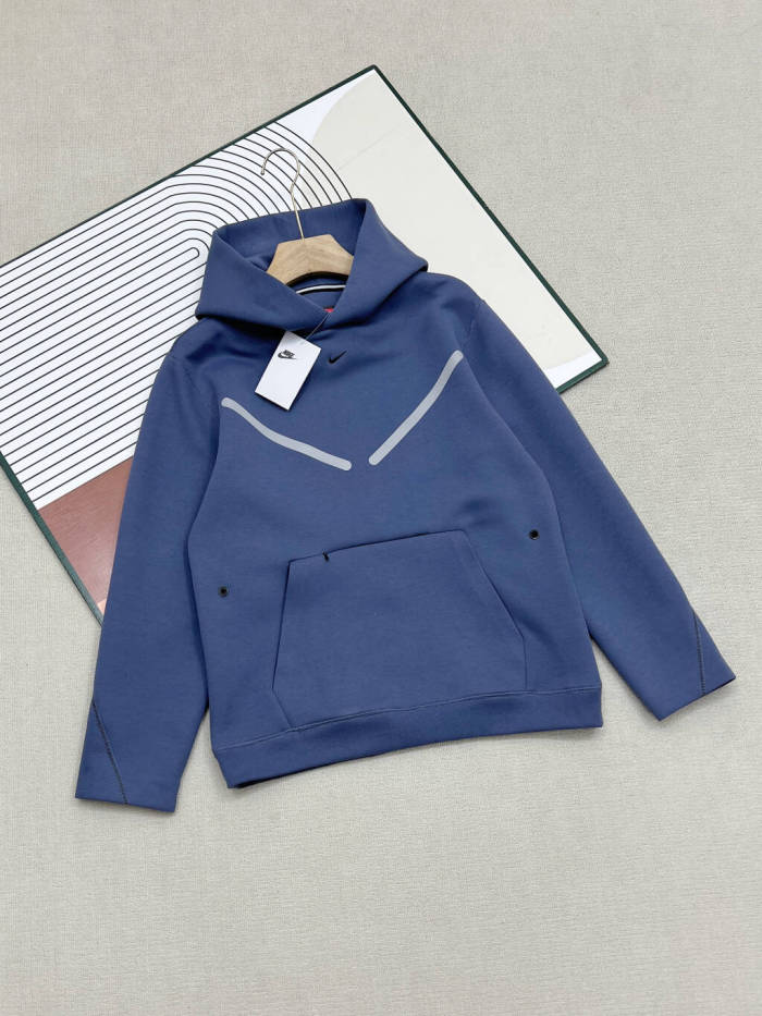 Sport Casual Small Embroidered Logo Knit Tracksuit Hoodie & Pants Set 5 colors 29543156