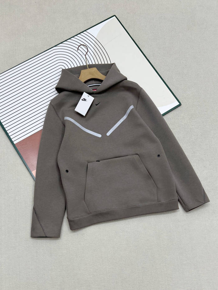 Sport Casual Small Embroidered Logo Knit Tracksuit Hoodie & Pants Set 5 colors 29543156