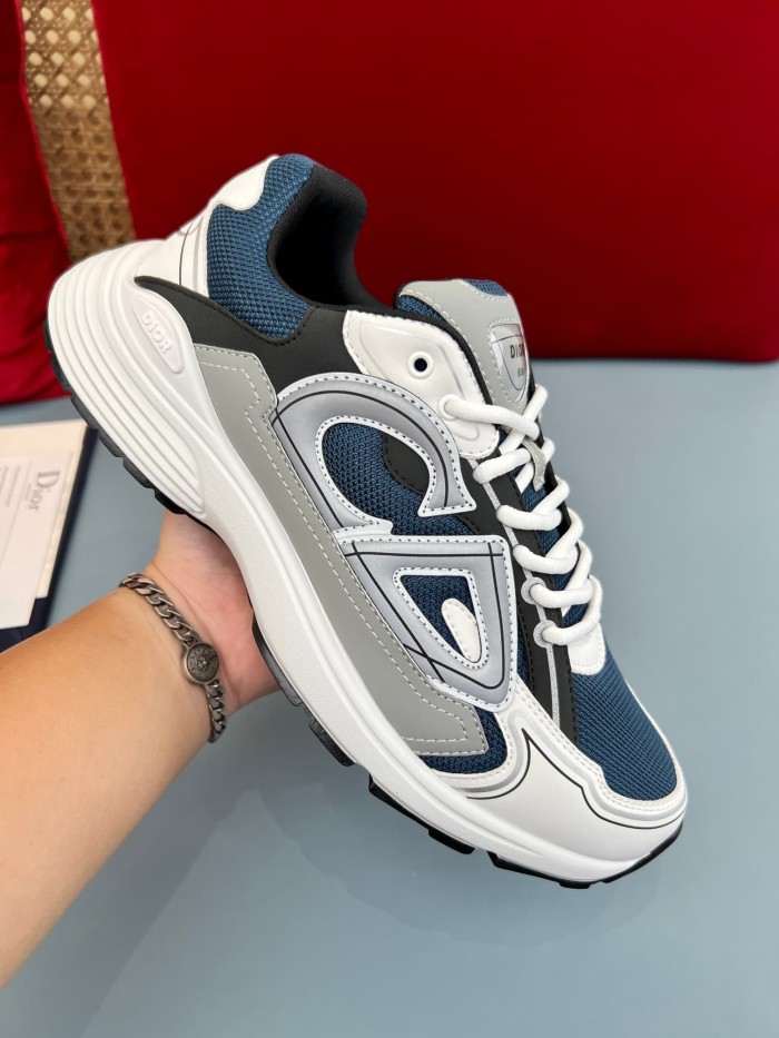 1:1 quality version B30 Leather and mesh fabric patchwork reflective sneakers 35 colors 27736899