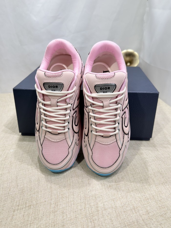 1:1 quality version B30 Leather and mesh fabric patchwork reflective sneakers 35 colors 27736899